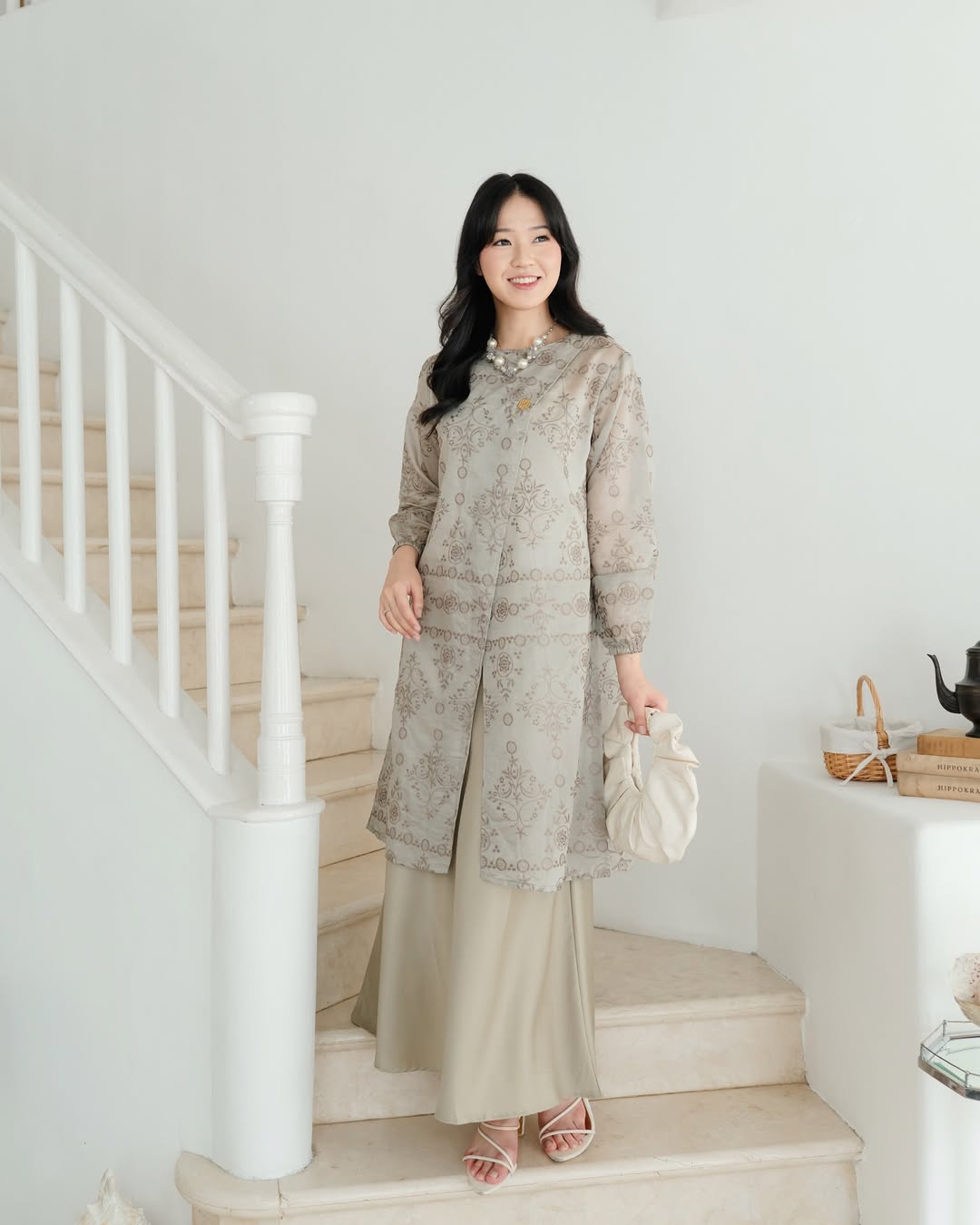 Elisa Tunic in Taupe