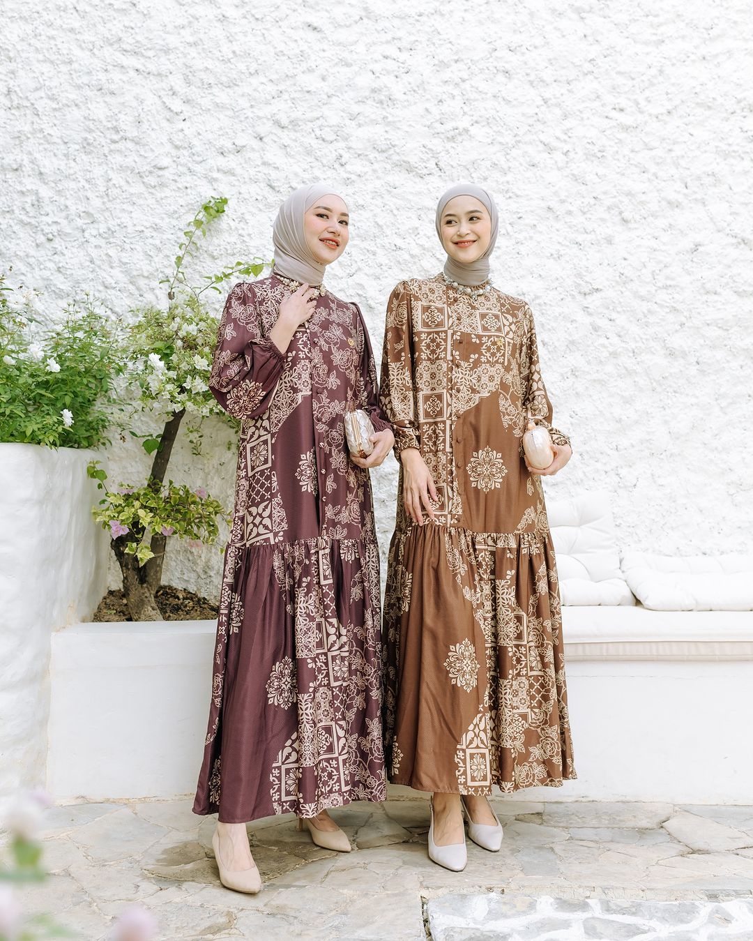 Ayana Dress in Walnut