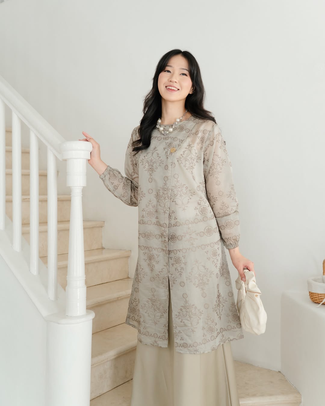 Elisa Tunic in Taupe