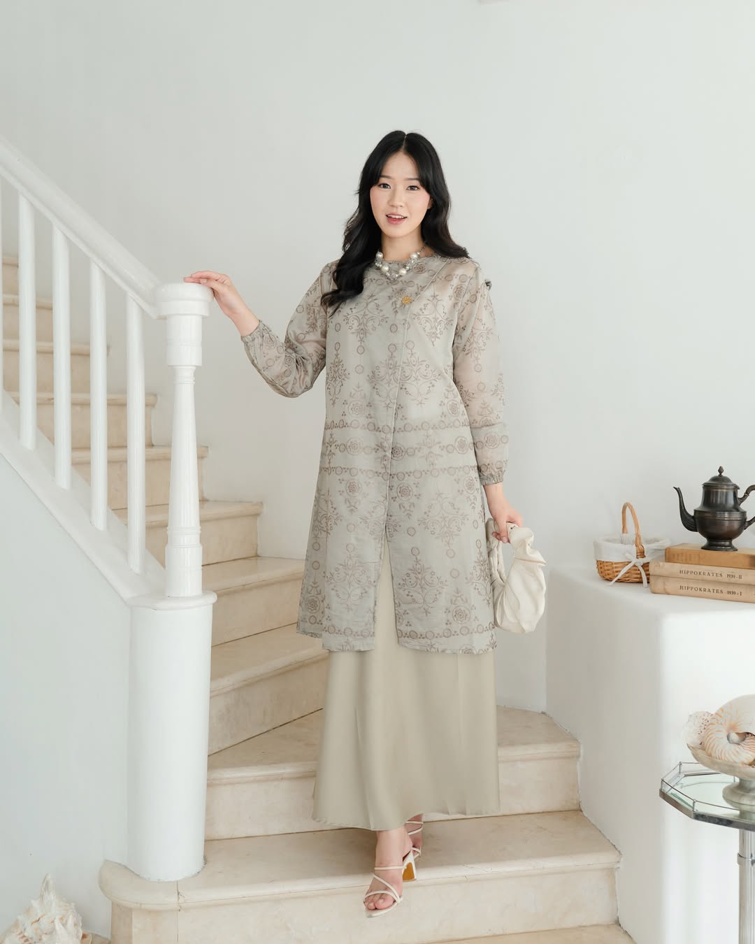 Elisa Tunic in Taupe