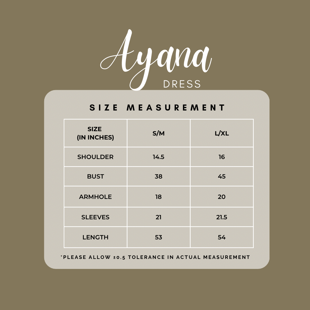 Ayana Dress in Walnut