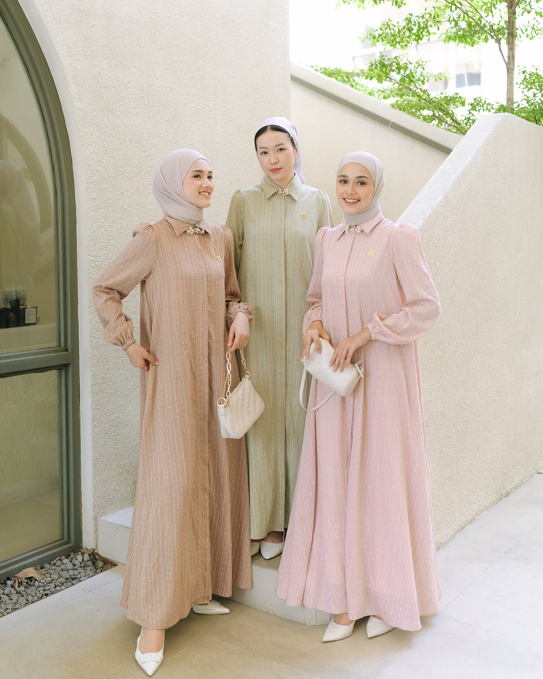 Zemma Dress in Blush