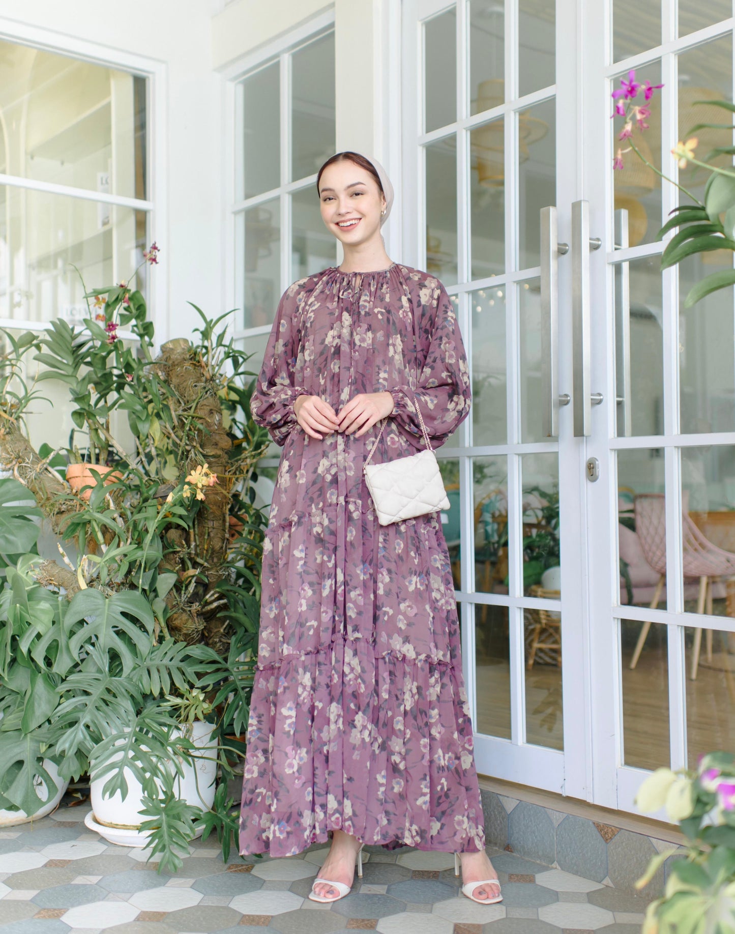 Mayka Dress in Wine