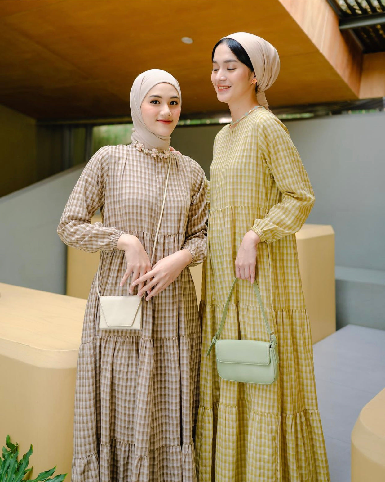 Aurel Dress in Yellow